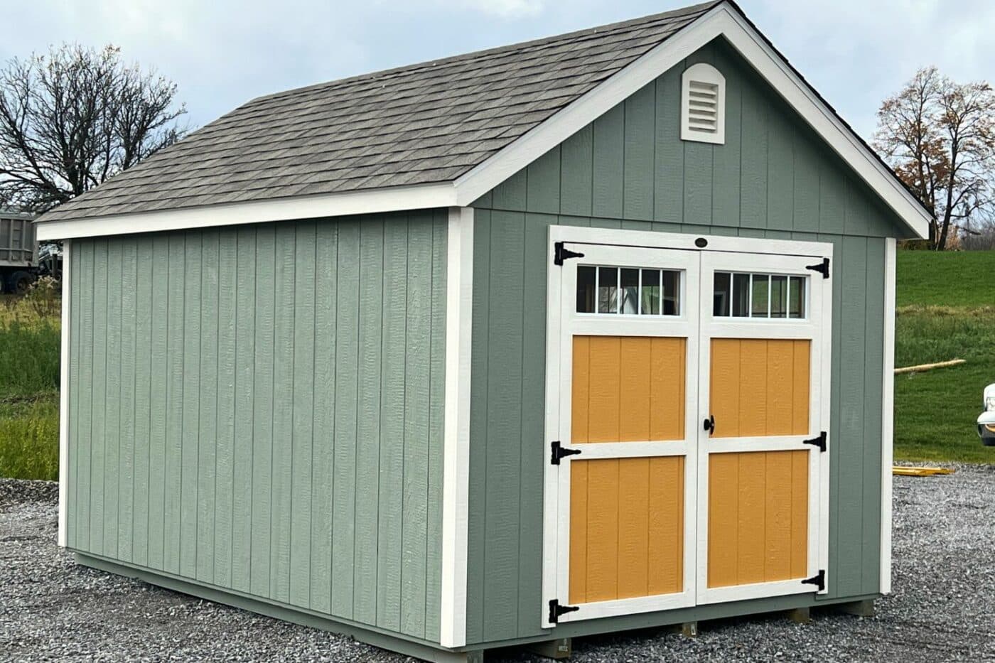 10x14 chalet shed