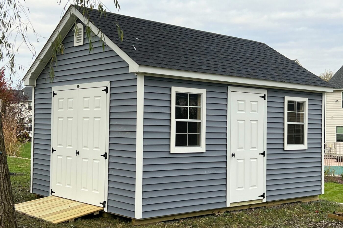 12x16 chalet shed