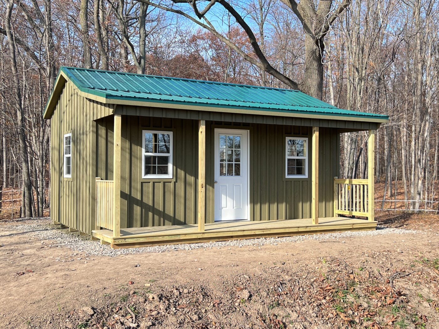 Cabin sheds near Castile NY