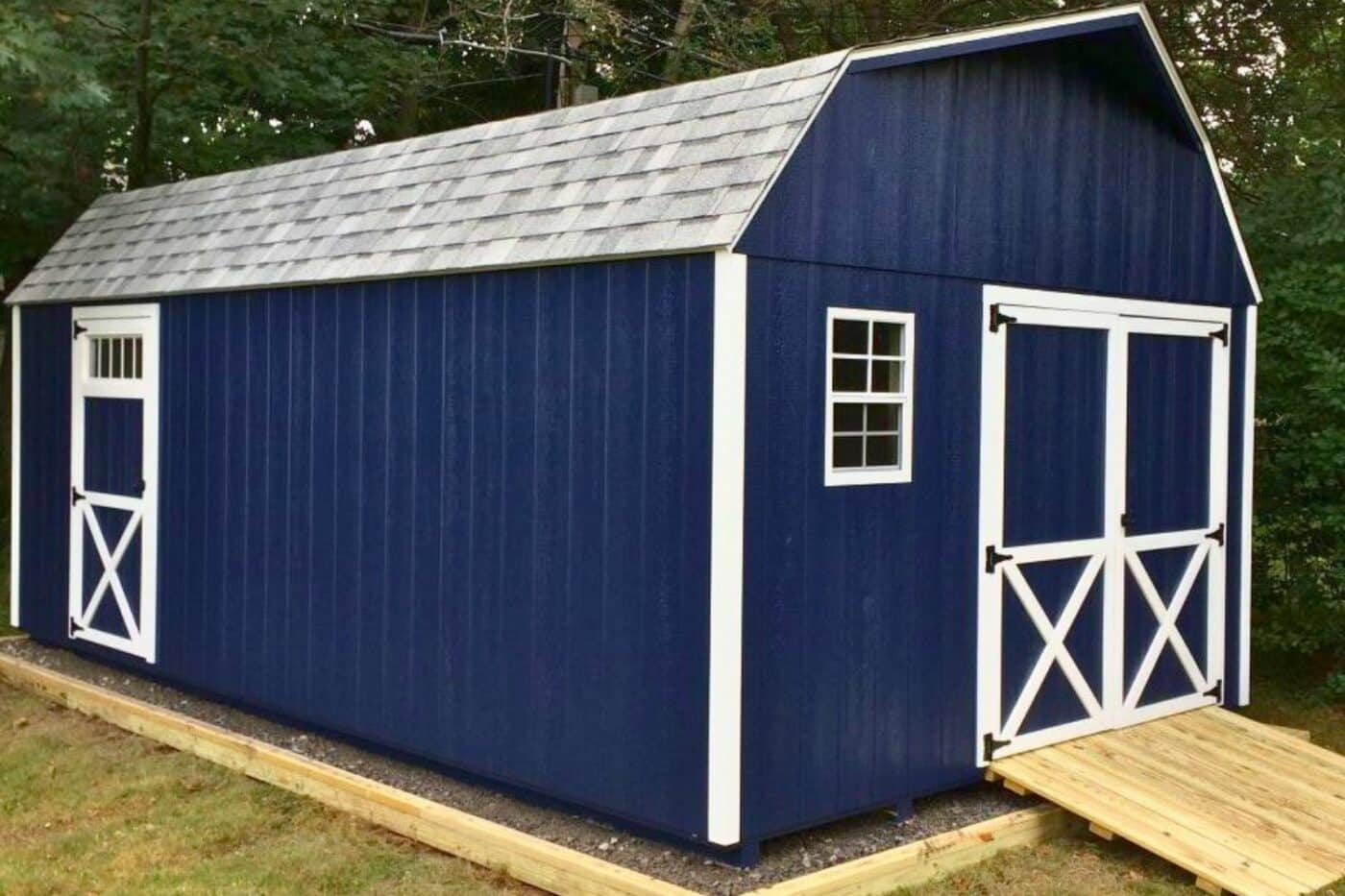 High Barn 12x30 Sheds For Sale in New York