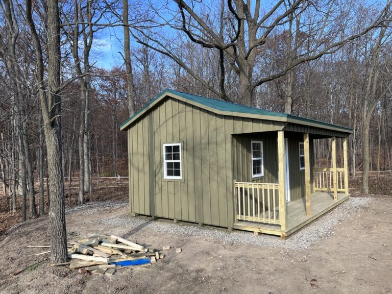 side porch cabins