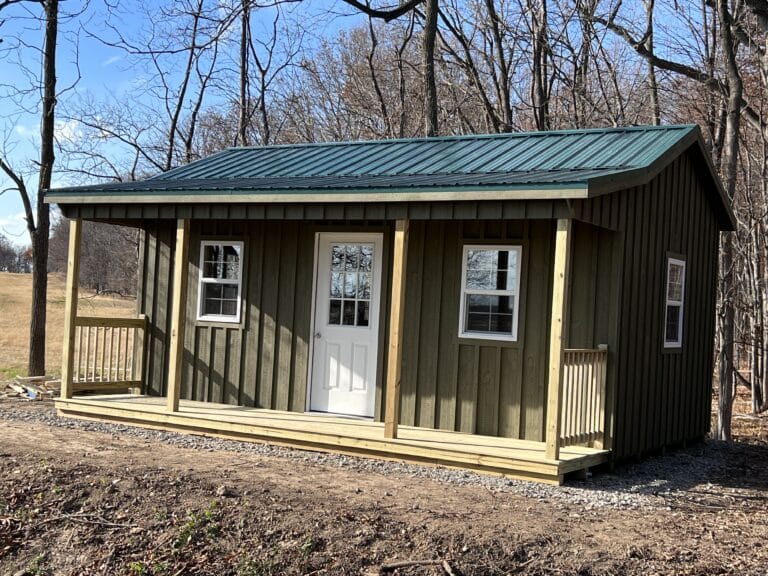 side porch cabins
