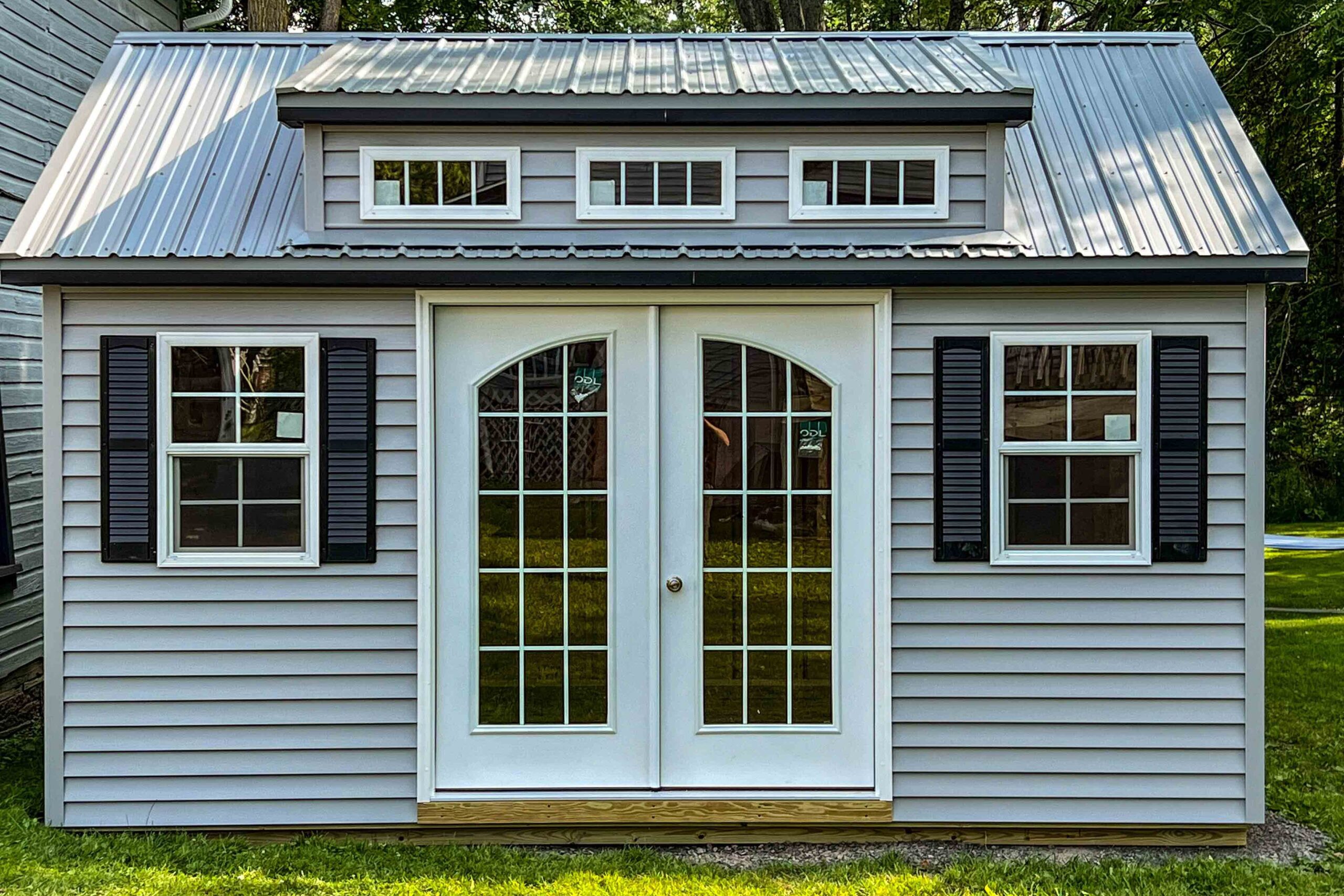 ShedsbyFisher GrayShedwithLoft edited scaled