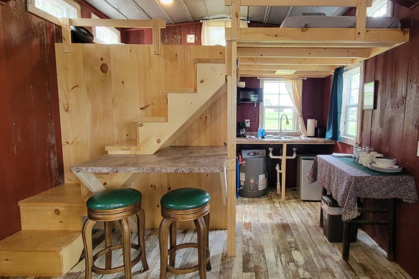 airbnb cabins interior