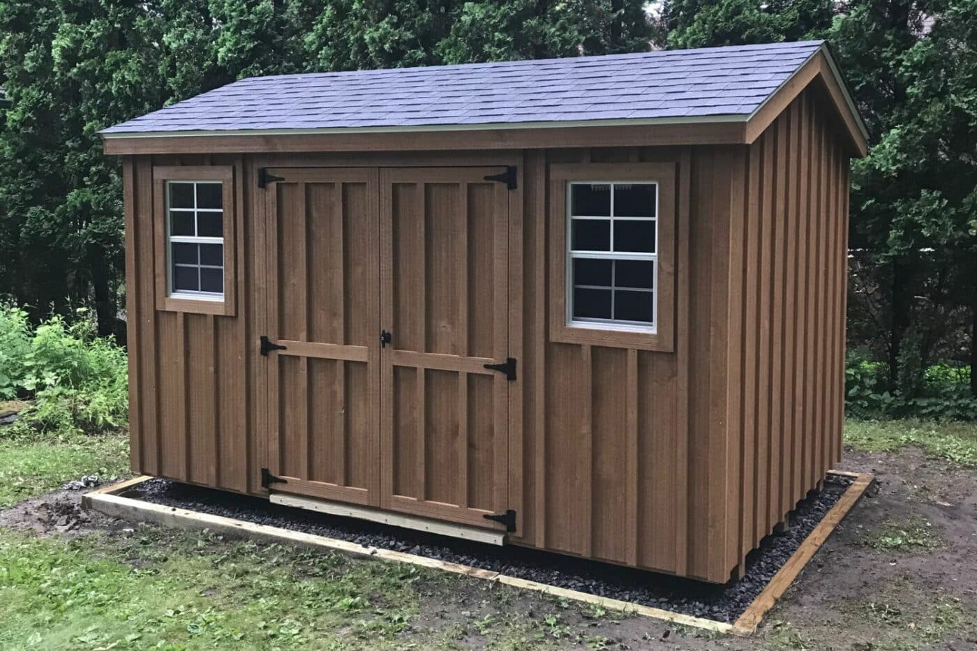 board and batten sheds- cottage