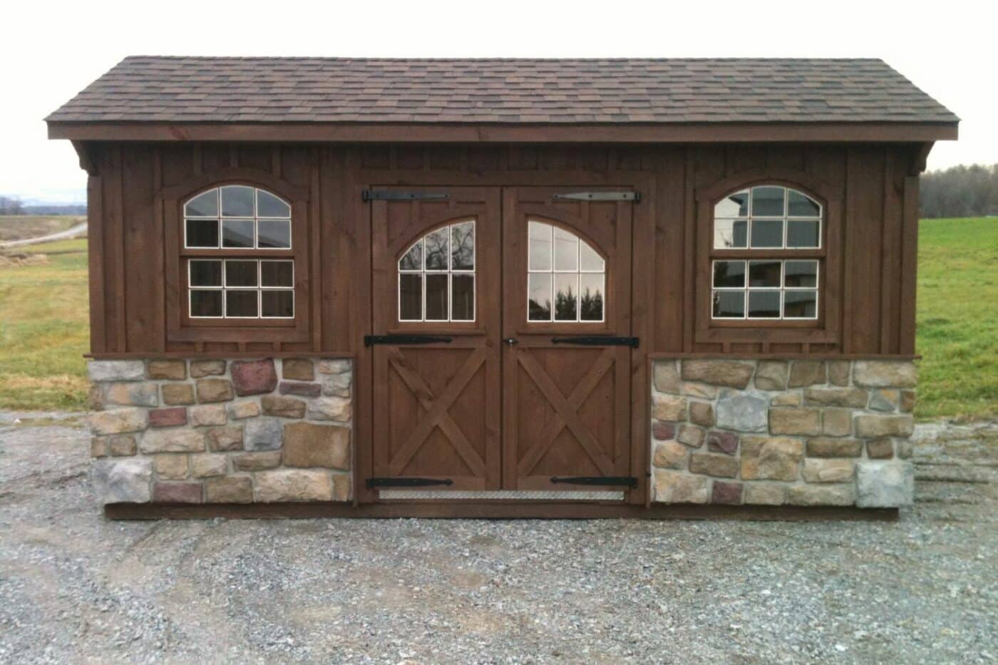 board and batten sheds- saltbox sheds