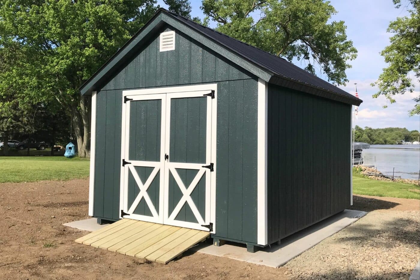 LP Smartside Wooden Shed- chalet shed
