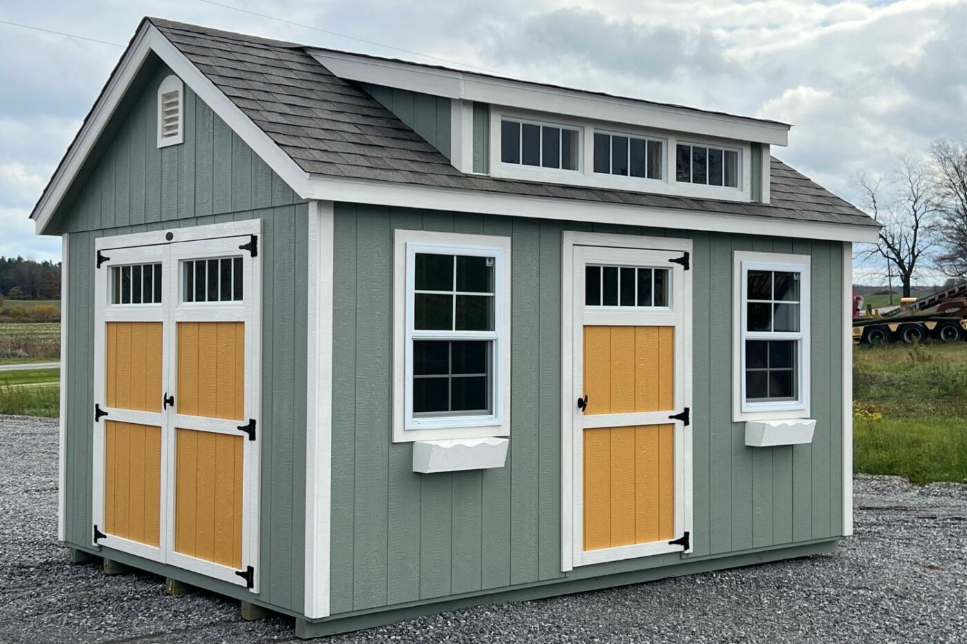 lp smartside wooden sheds- chalet sheds