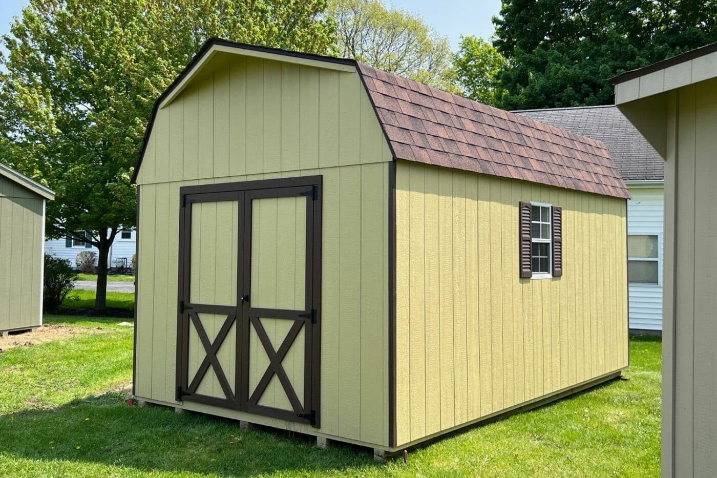 lp smartside wooden sheds- lofted barn