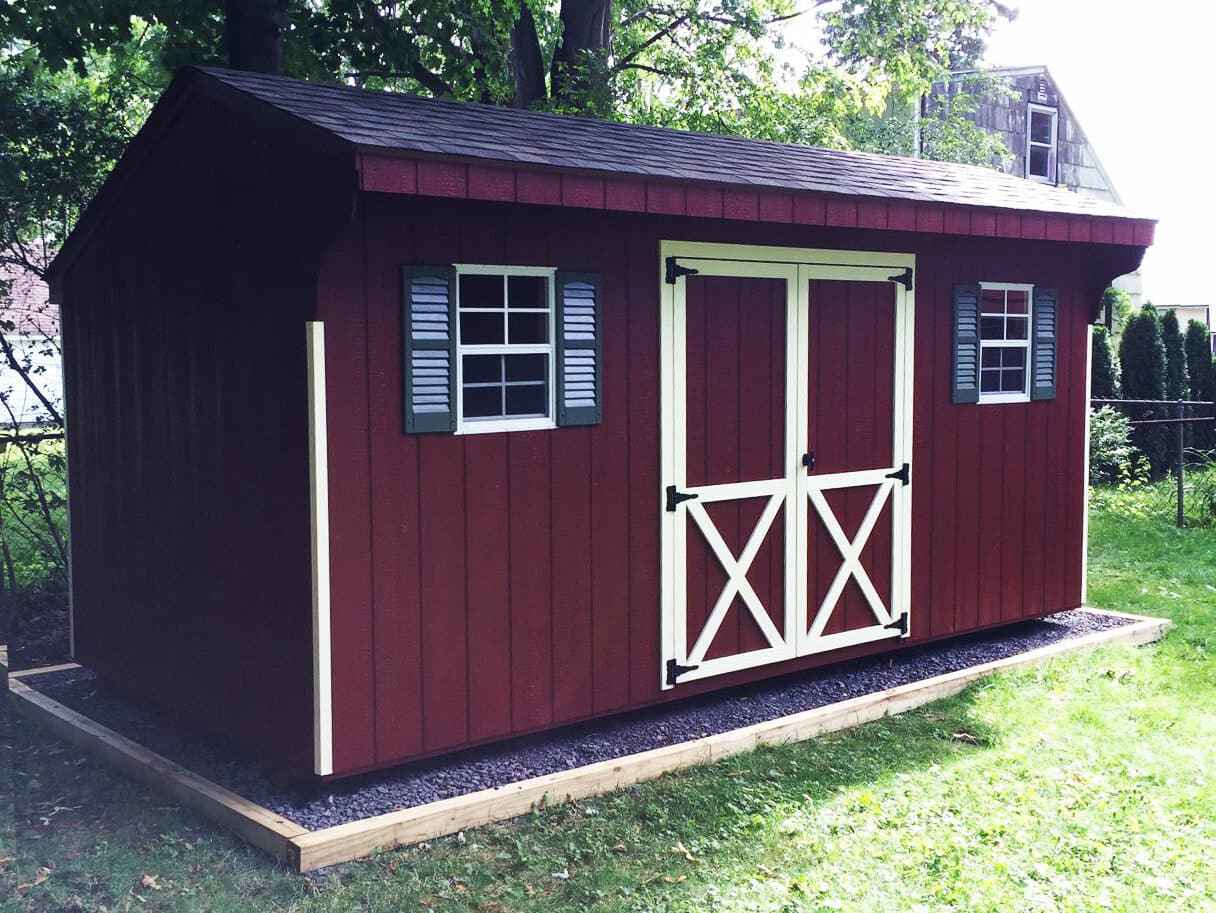 outdoor saltbox shed ny