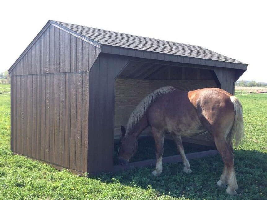 outdoor sheds for run in sheds