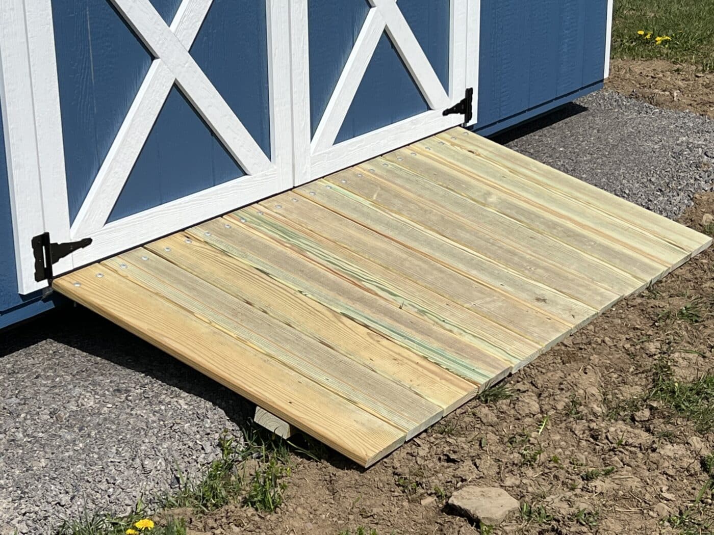 pressure treated 5/4 lumber ramp in ny