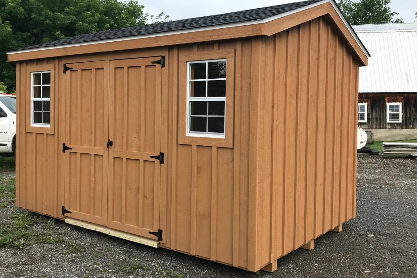 sheds by fisher- board and batten sheds