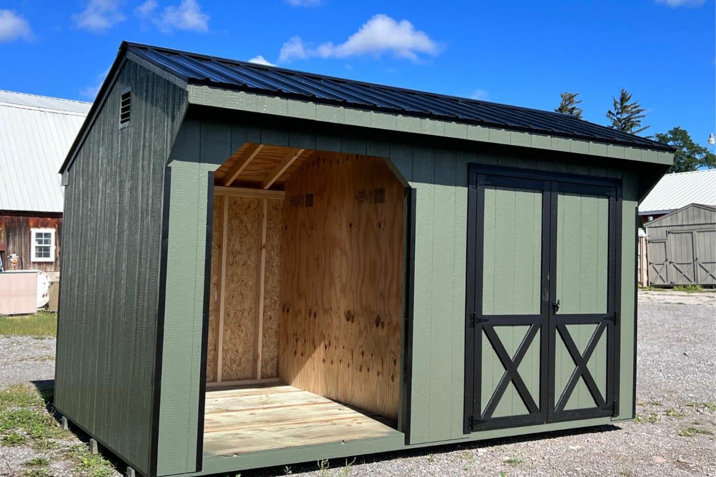 sheds by fisher- wooden shed outdoor shed