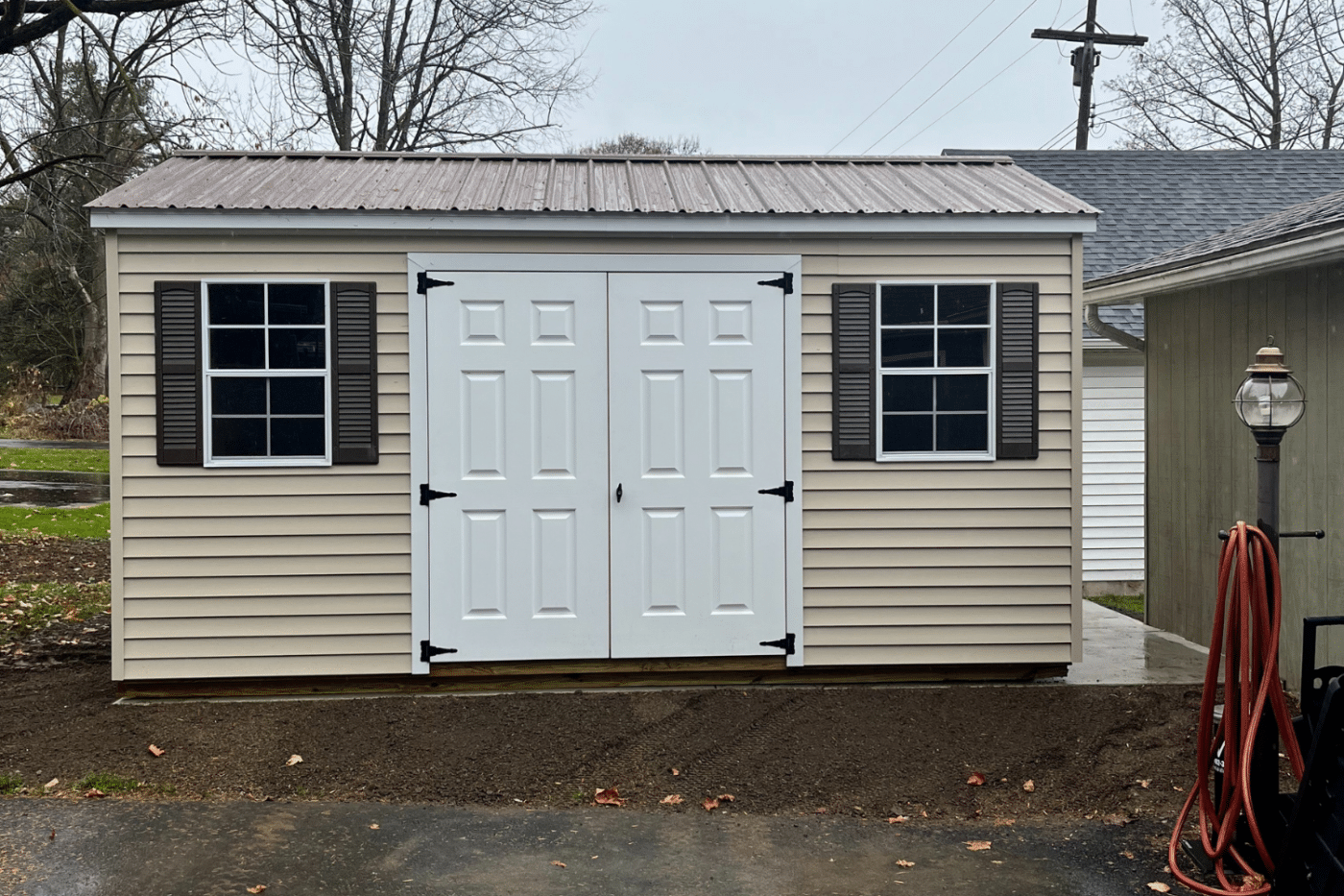 sheds by siding- vinyl sheds